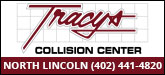 Tracy's Collision Center Sponsorship Banner
